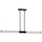 Nuvo Kingsport, 44 Inch LED Island Pendant, Matte Black, Acrylic Lens 62/2132 - alternate 2